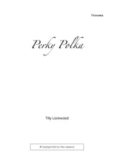 Perky Polka orchestral Orchestra sheet music cover